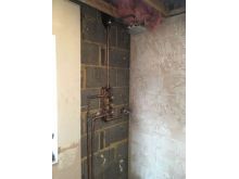 Pipework for shower