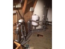 Unvented system to include insulated pipework in loft